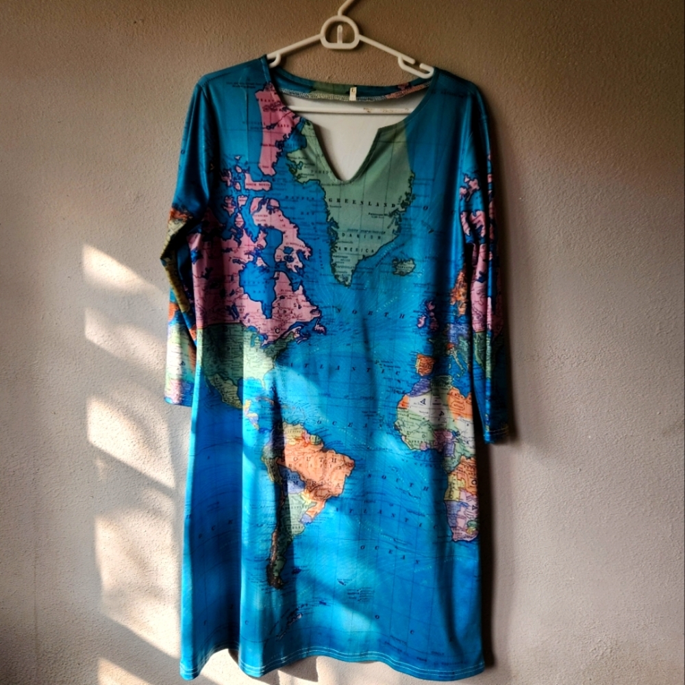 Fun polyester dress